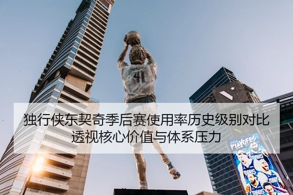 独行侠东契奇季后赛使用率历史级别对比透视核心价值与体系压力